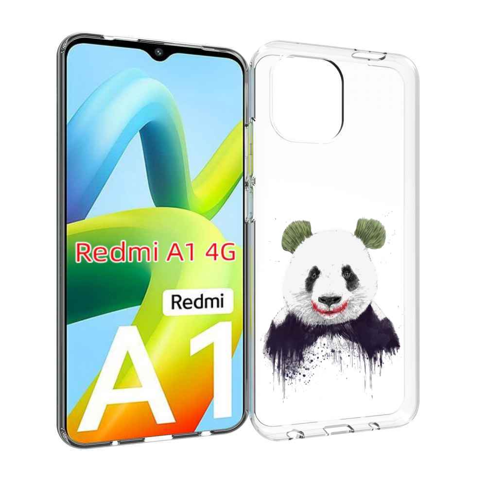 

Чехол Mypads Панда Джокер Для Xiaomi Redmi A1, Прозрачный, Tocco
