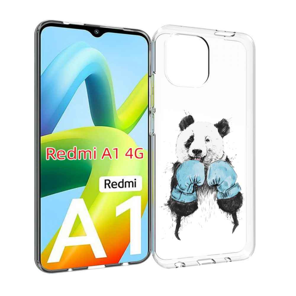 

Чехол Mypads Панда Боксер Для Xiaomi Redmi A1, Прозрачный, Tocco