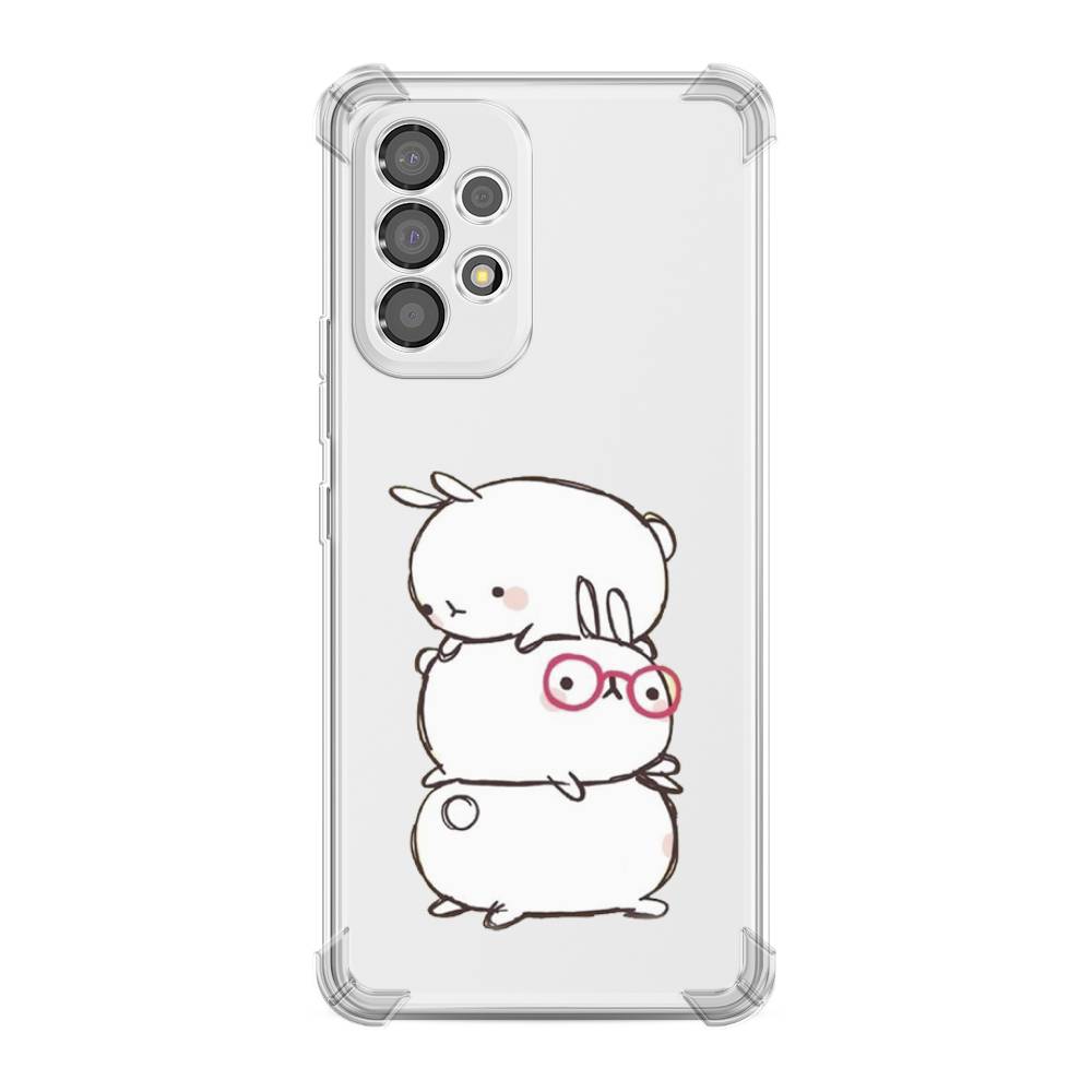 

Чехол Awog на Samsung Galaxy A53 "Бутерброд", Розовый, 2104551-1