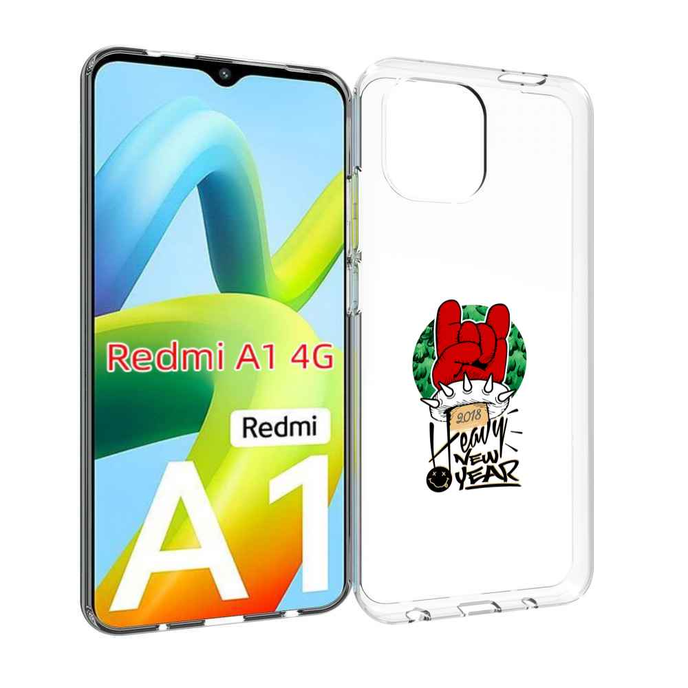 

Чехол Mypads Гангстер Новый Год Для Xiaomi Redmi A1, Прозрачный, Tocco