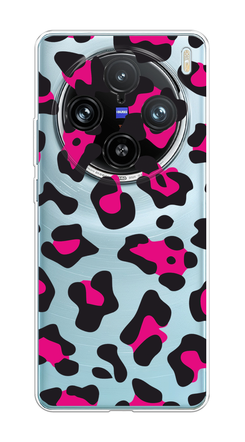 

Чехол на Vivo X100 Pro "Pink cow spots", Черный;розовый, 2611850-1