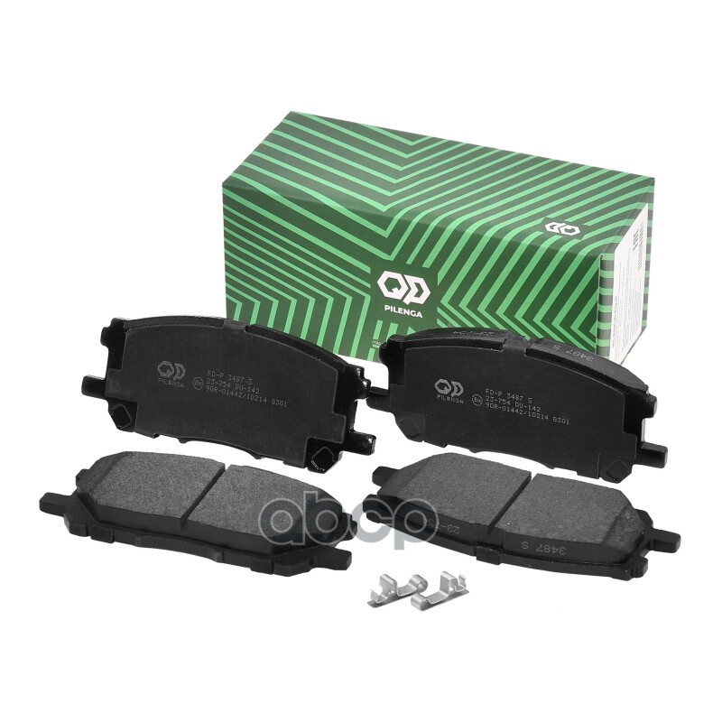 

Колодки Тормозные Дисковые Передние Performante Toyota Rxii (Rx300, Rx330, Rx350) Fd-P3487