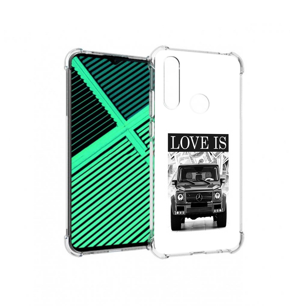 

Чехол MyPads Tocco для Motorola Moto G8 Power Lite гелик (PT227069.358.285), Прозрачный, Tocco