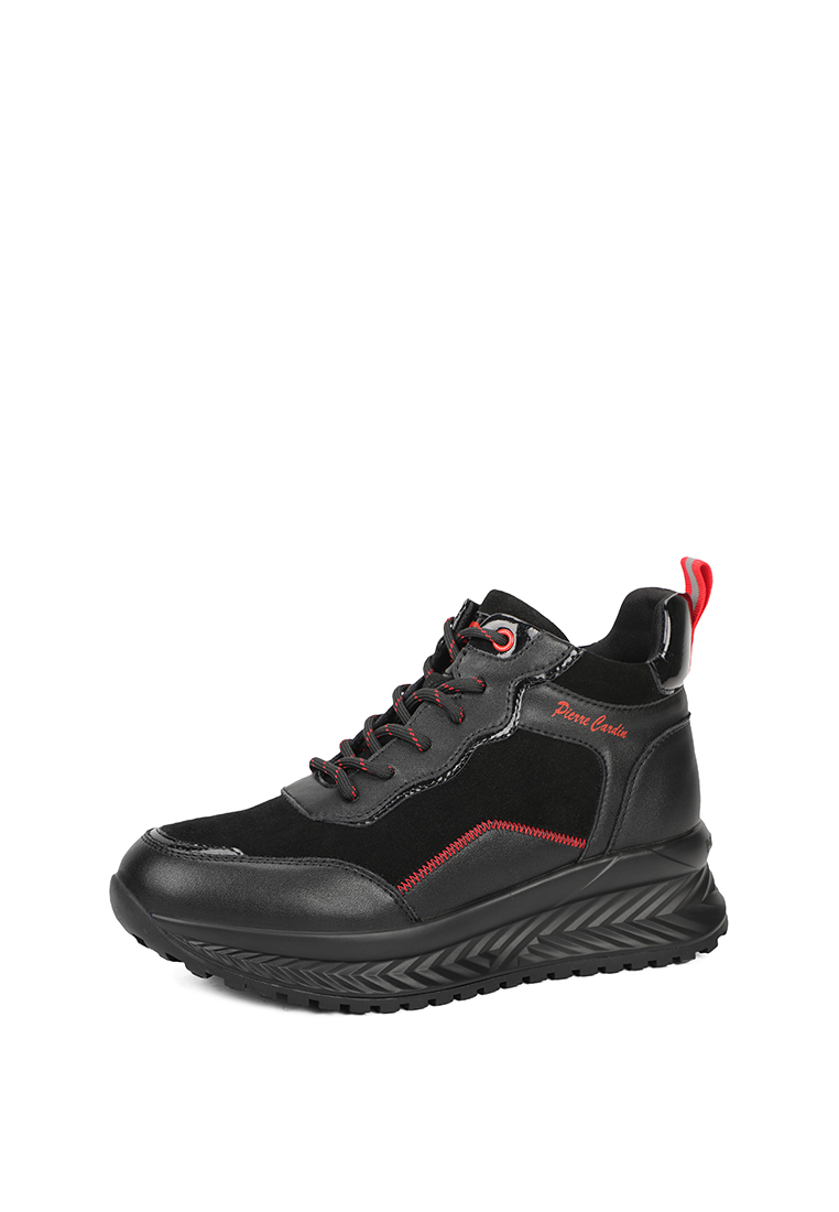 

Кроссовки женские Pierre Cardin 217508 черные 39 RU, Черный, 217508