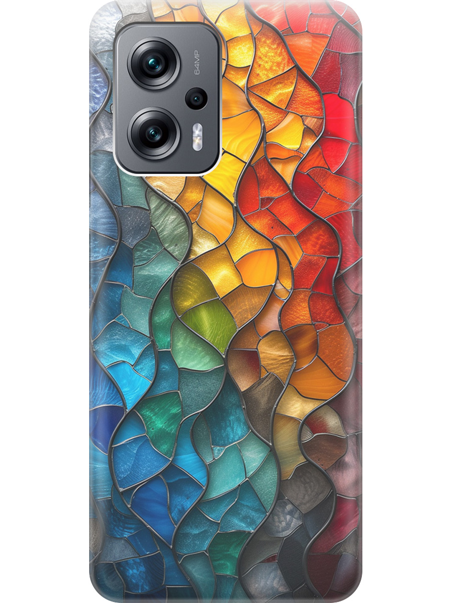 

Силиконовый чехол на Poco X4 GT / Xiaomi Redmi Note 11T Pro / 11T Pro+ с принтом 859931, Прозрачный;желтый;синий;черный, 740187731