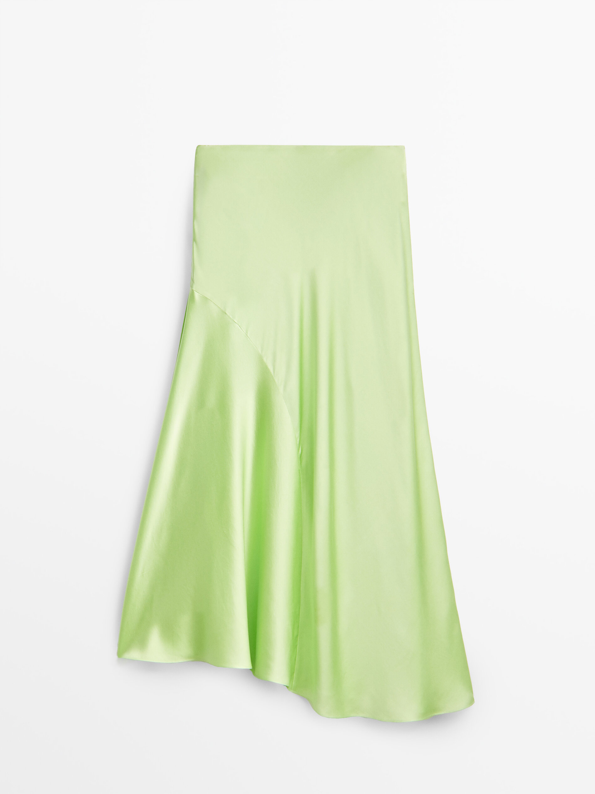 

Юбка женская Massimo Dutti 09301952500 зеленая XS, 09301952500