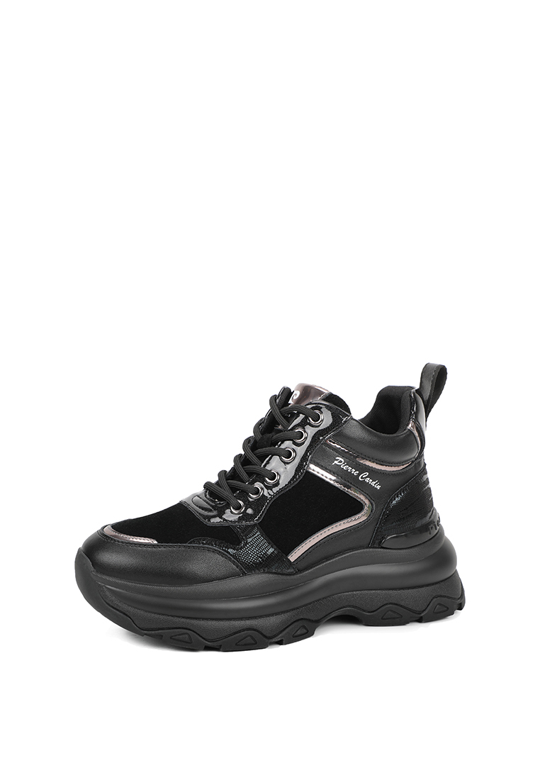 

Кроссовки женские Pierre Cardin 217502 черные 36 RU, Черный, 217502