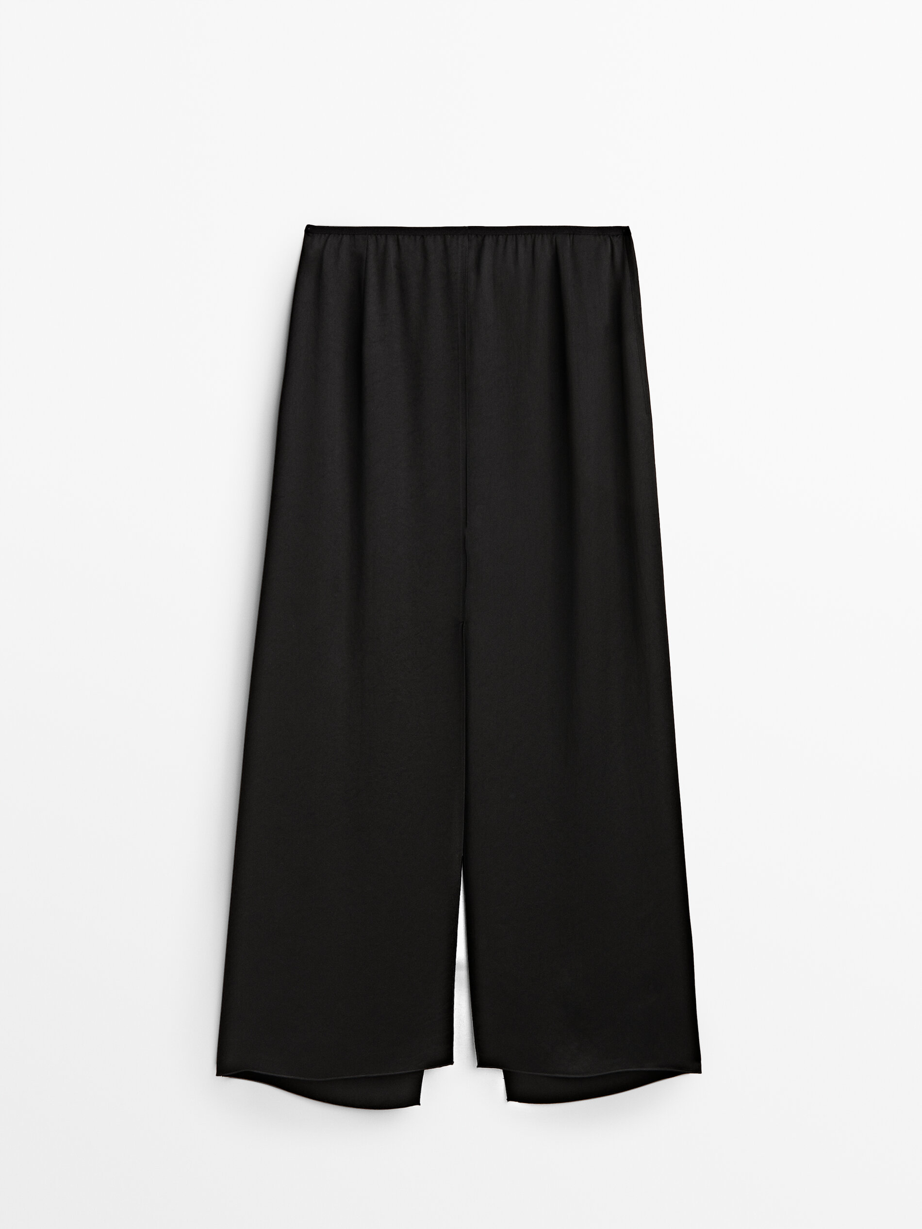 

Брюки женские Massimo Dutti 05287835800 черные XL, 05287835800