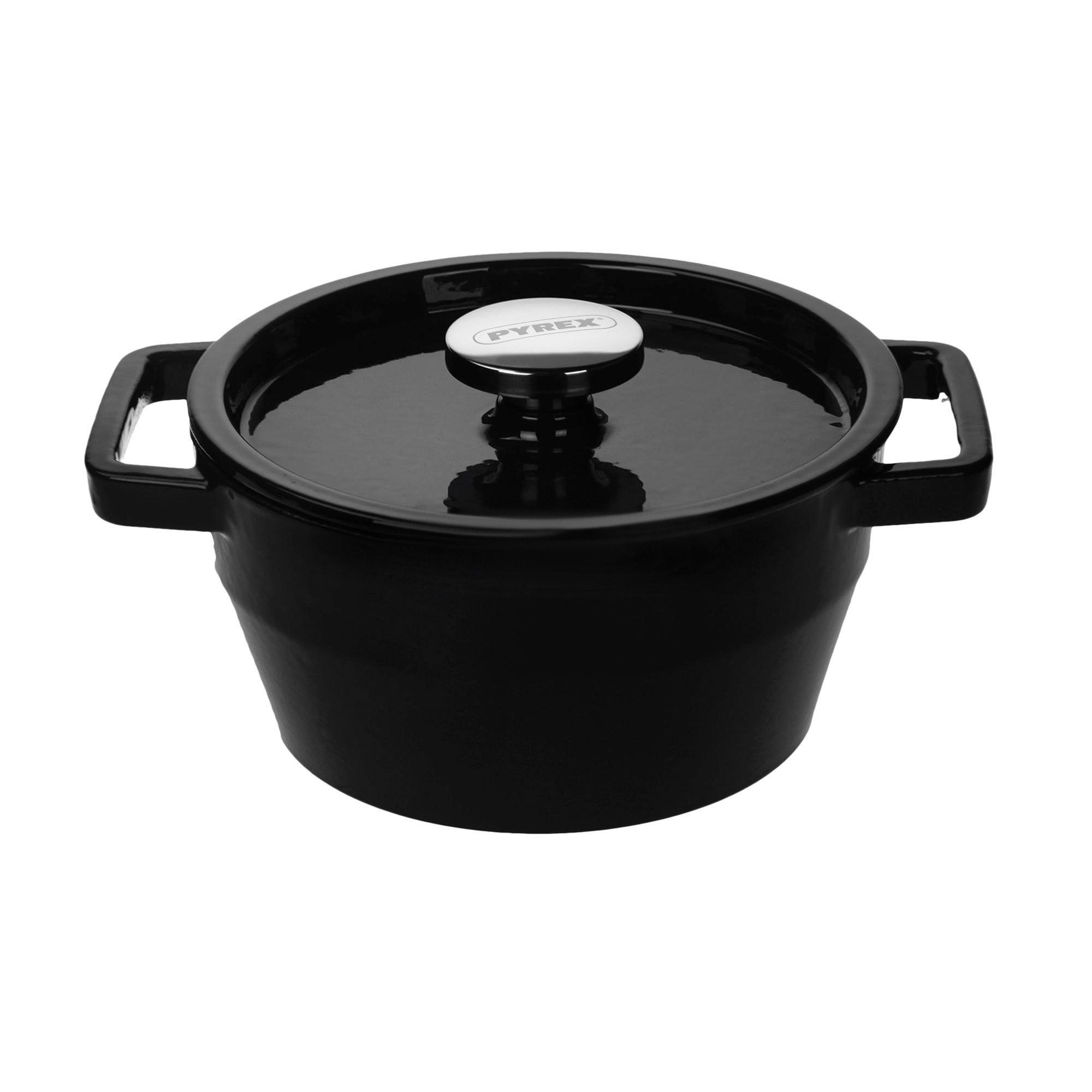 фото Кастрюля pyrex slow cook black 2,2 л