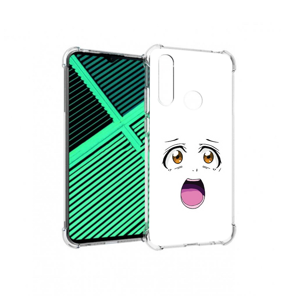 

Чехол MyPads Tocco для Motorola Moto G8 Power Lite аниме лицо (PT227069.358.223), Прозрачный, Tocco