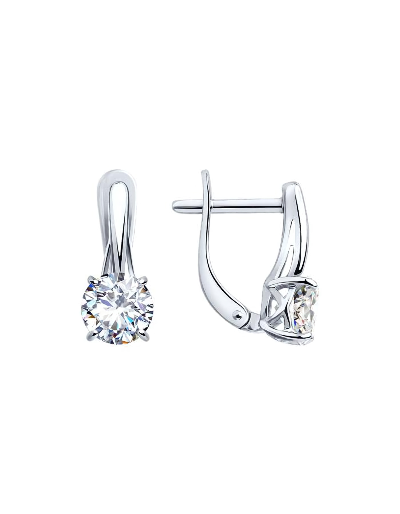 

Серьги из серебра TEO MAORI 894023247, фианит, 894023247