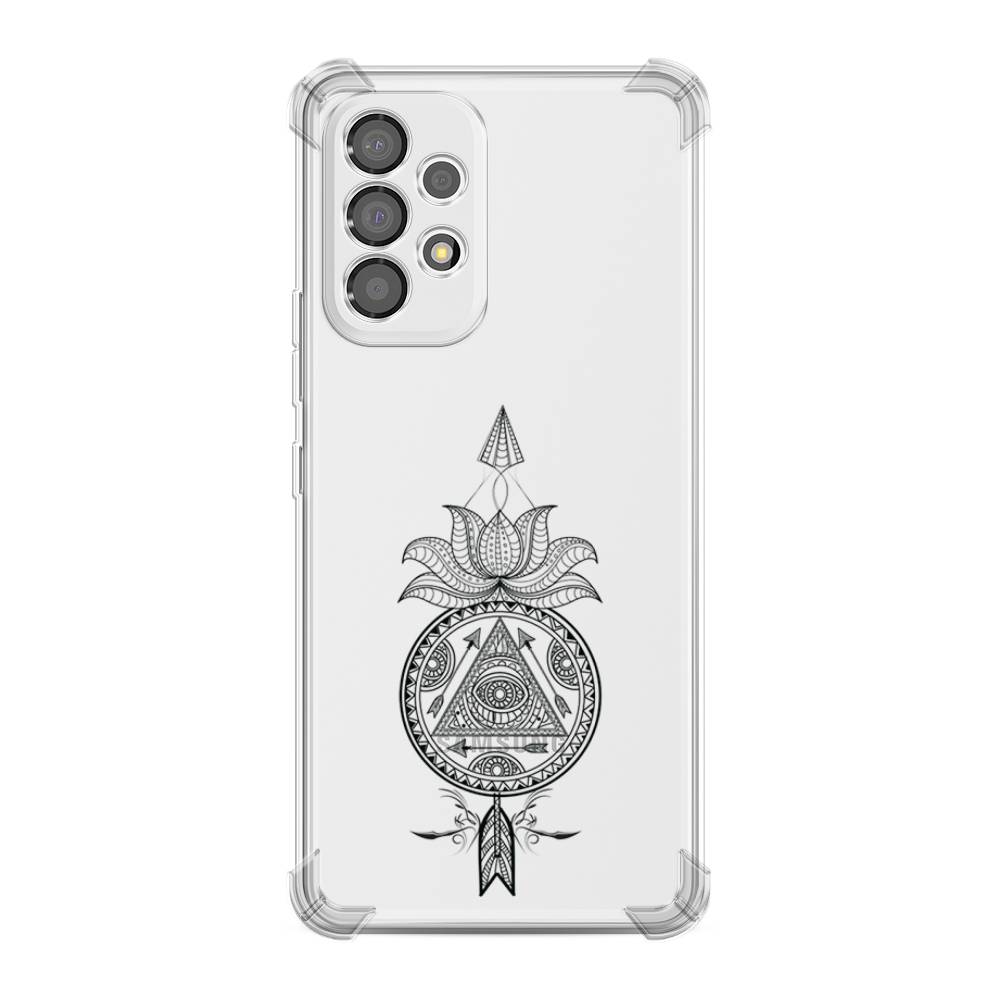 

Чехол Awog на Samsung Galaxy A53 "Талисман арт черный", Серый, 2104551-1