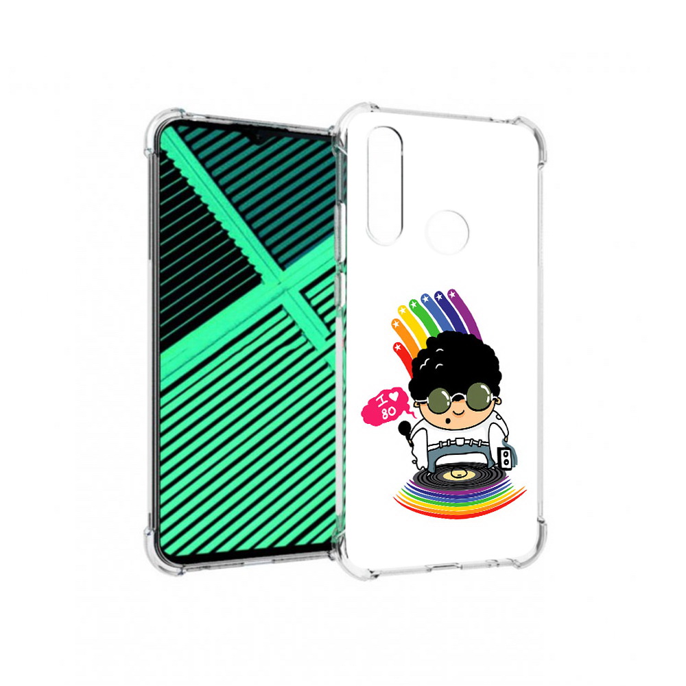 

Чехол MyPads Tocco для Motorola Moto G8 Power Lite Я люблю 80-е (PT227069.358.205), Прозрачный, Tocco