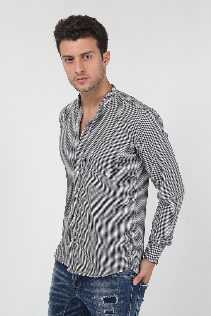 

Рубашка мужская Terapi Men 25640 черная 3XL (доставка из-за рубежа), Черный, 25640