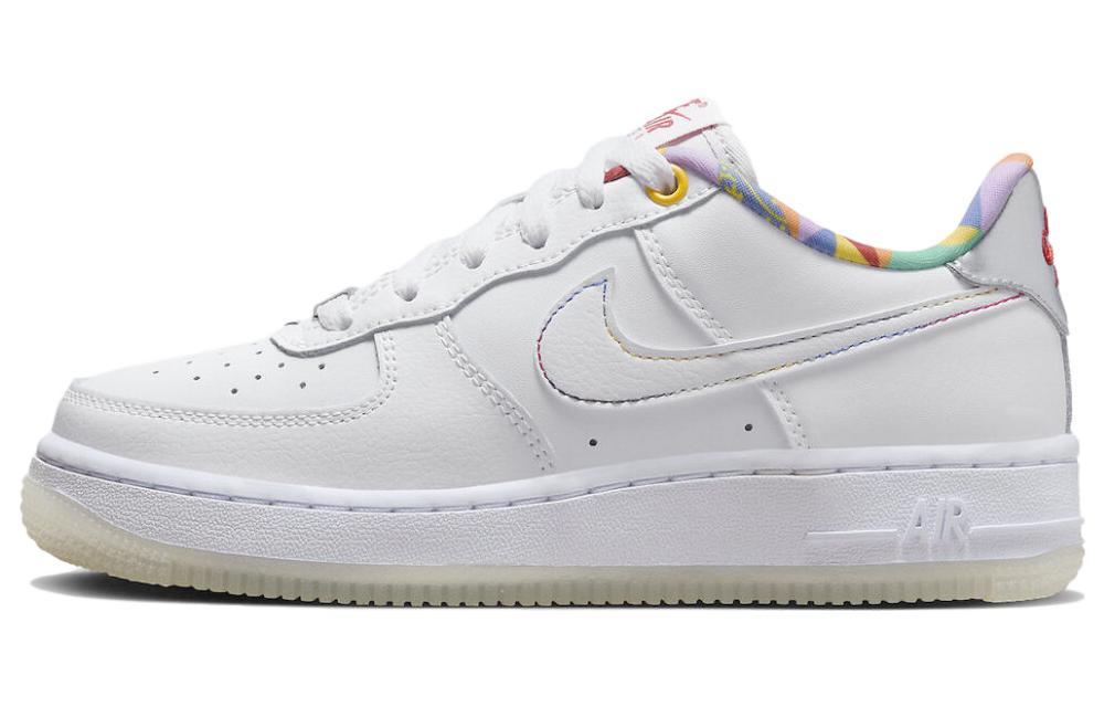 

Кеды унисекс Nike Air Force 1 Low GS белые 39 EU, Белый, Air Force 1 Low GS