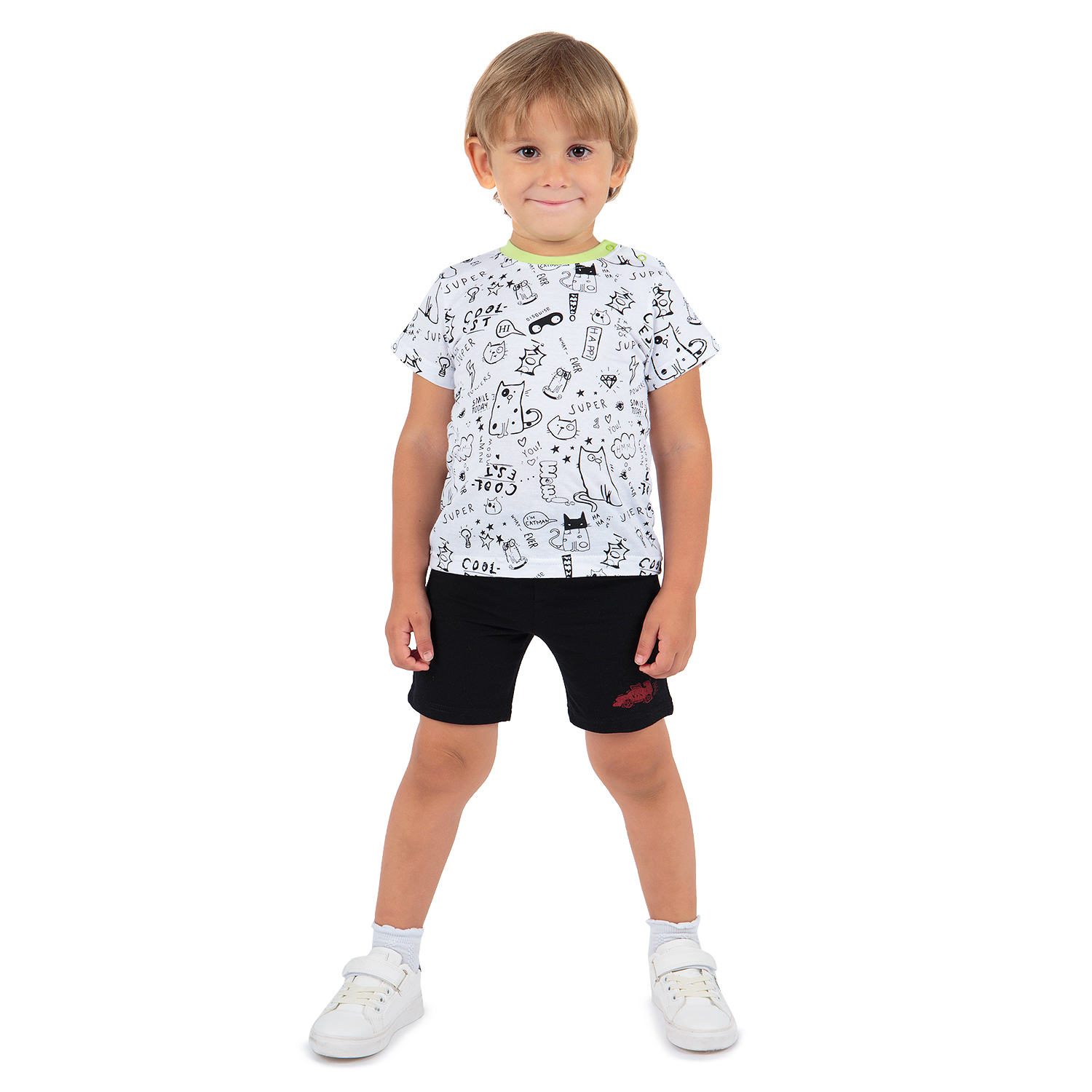 фото Футболка детская leader kids цв.белый ,р.98