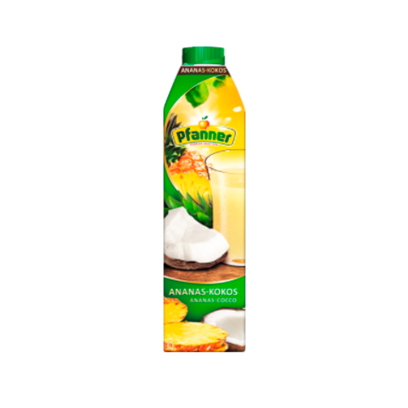 фото Напиток сокосодержащий pfanner ананас-кокос 1 л