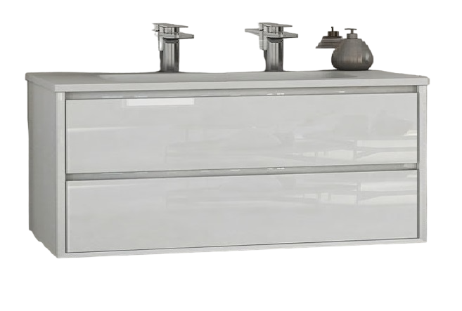 

Тумба для комплекта Cezares Glass 120 41809 bianco lucido, Белый