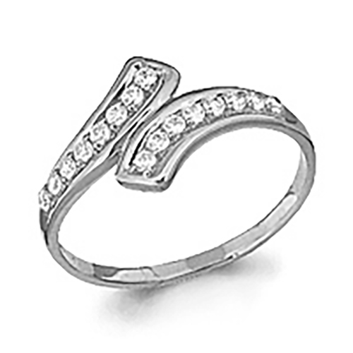 

Кольцо из серебра с фианитом Aquamarine Aquamarine 61389А_925_р р. 17,5, 61389А_925_р