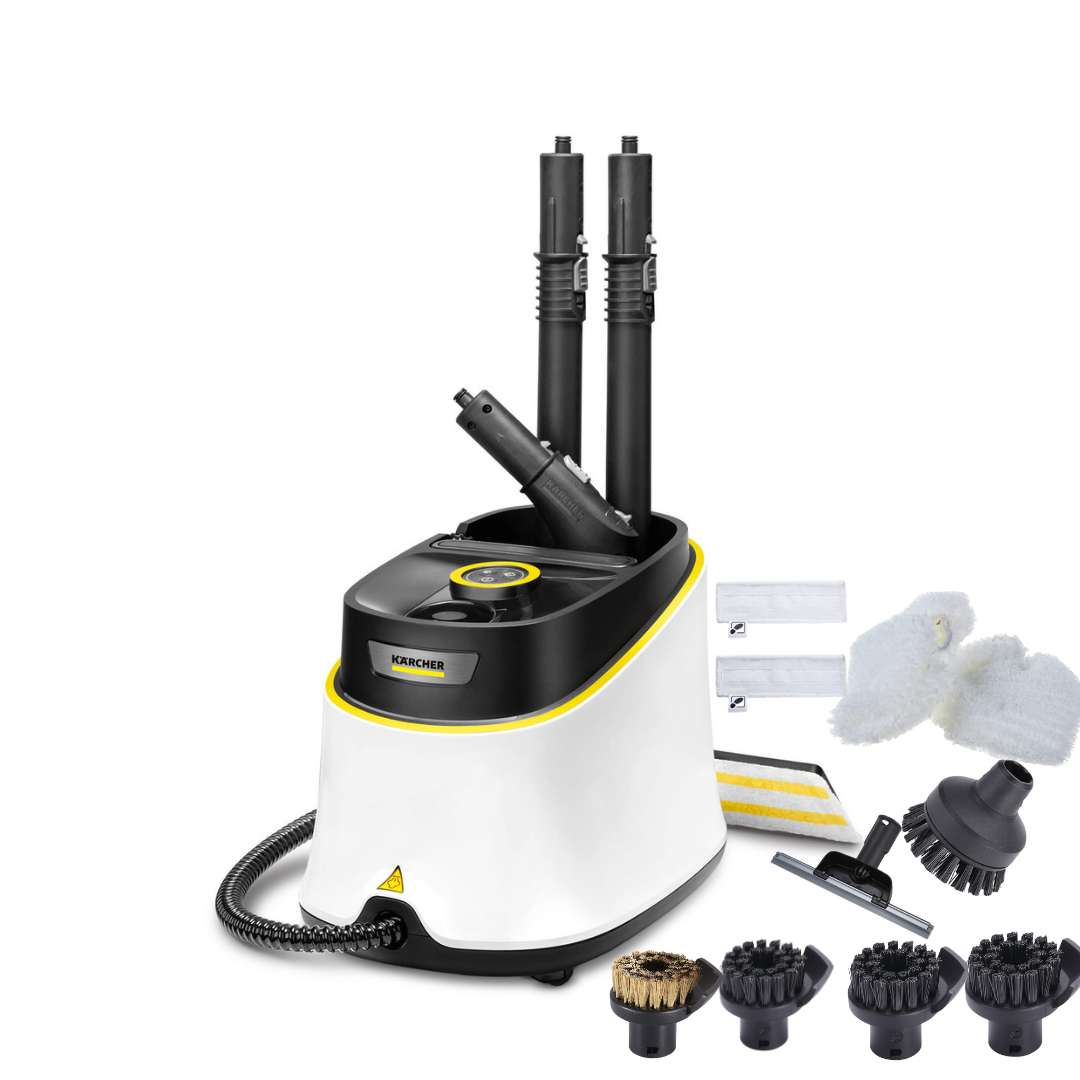 

Пароочиститель Karcher SC 3 Deluxe EasyFix белый, SC 3 Deluxe EasyFix+10 насадок IVAHAVI
