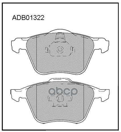 

Колодки Торм. Volvo S60 I (384), 07/00 - 04/10 ALLIED NIPPON арт. ADB01322