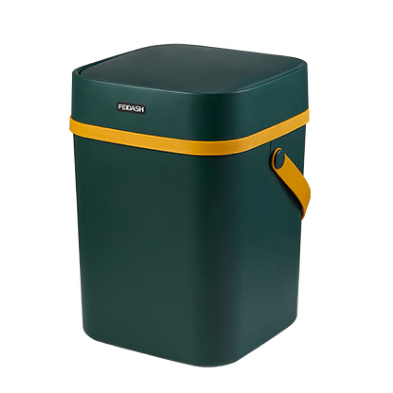 фото Мусорное ведро solmax с крышкой контейнер для мусора напольная мусорка для кухни