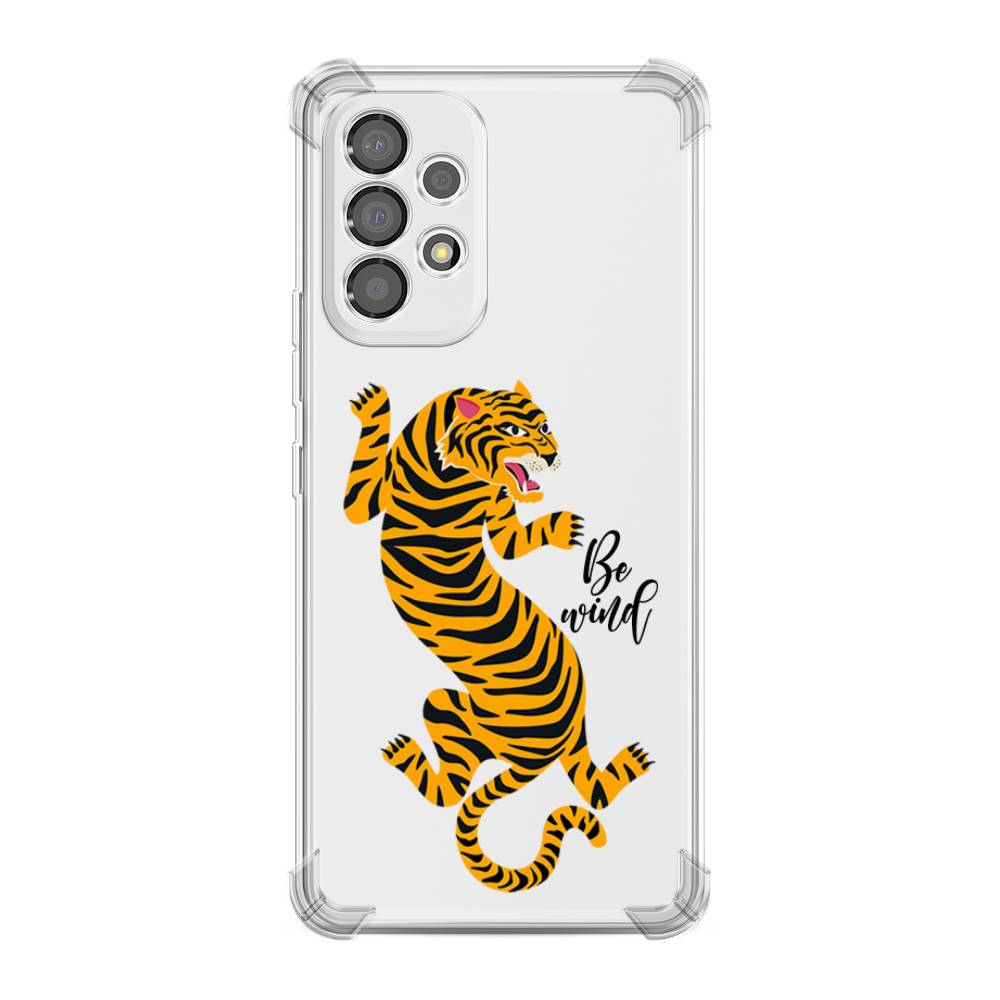 

Чехол Awog на Samsung Galaxy A53 "Tiger be wind", Желтый;черный, 2104551-1