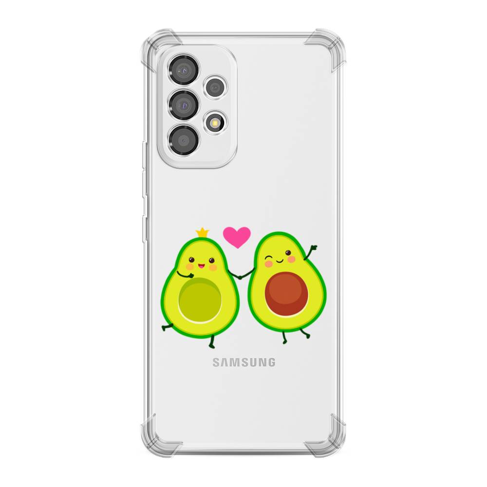 

Чехол Awog на Samsung Galaxy A53 "Авокадо любят", Зеленый;коричневый;розовый, 2104551-1