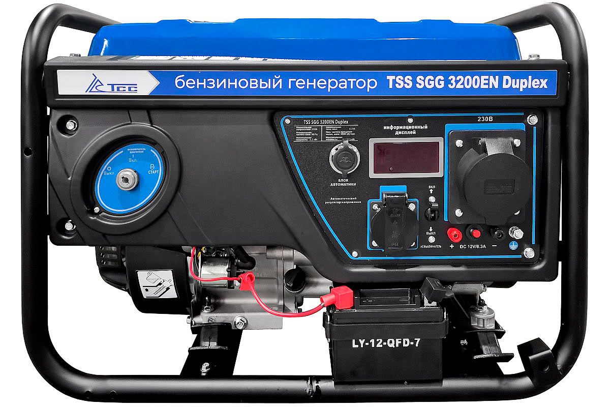 Бензогенератор ТСС SGG 3200EN Duplex 060019