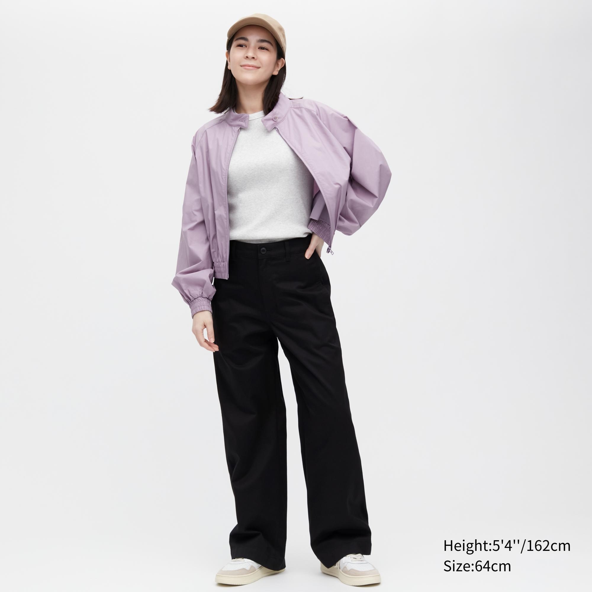 Брюки женские UNIQLO 456114COL09 черные 25 (доставка из-за рубежа)