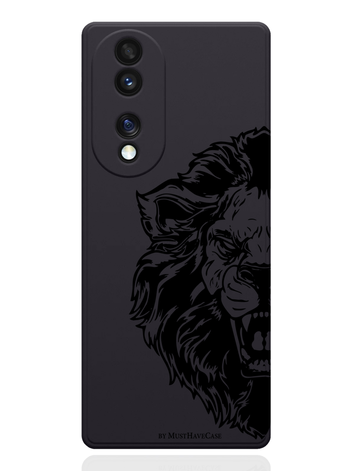 

Чехол MustHaveCase для Honor 70 Король Лев черный