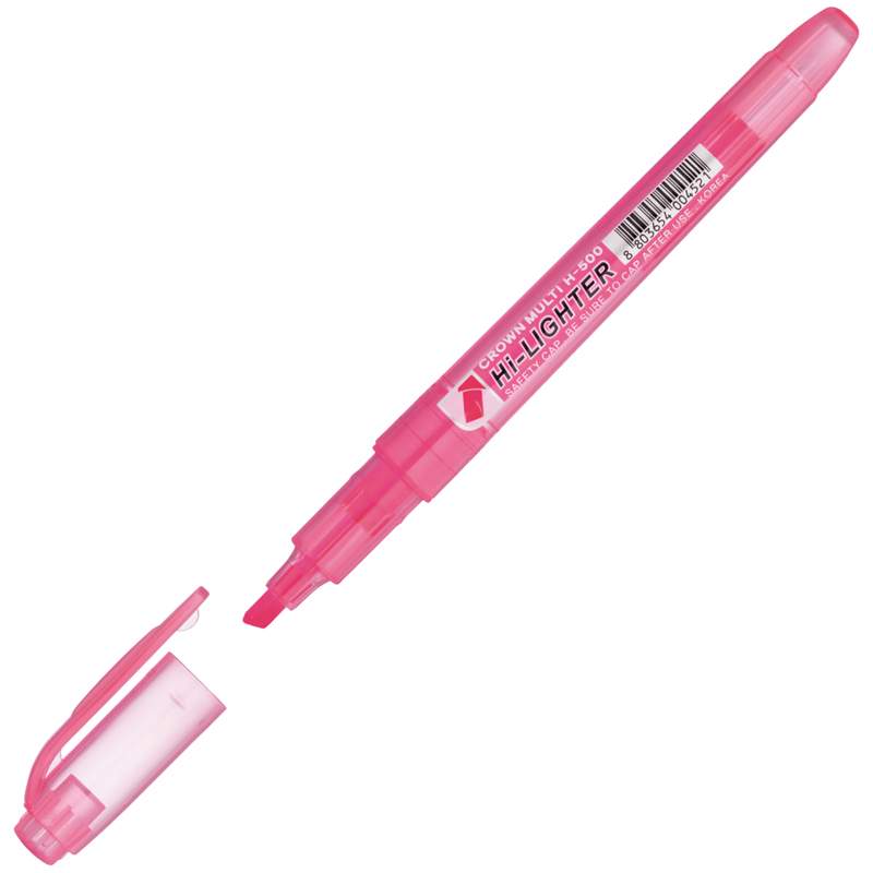

Текстовыделитель CROWN "Multi Hi-Lighter" арт. 207932, 12 шт., Розовый