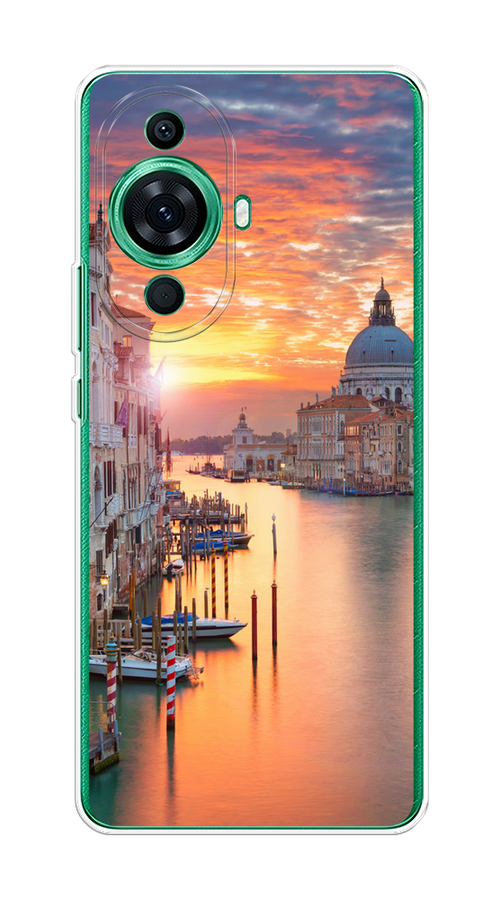 

Чехол на Huawei Nova 11 Pro "Восход 11", Розовый;оранжевый, 6121350-2