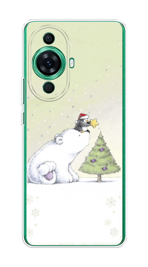 

Чехол на Huawei Nova 11 Pro "Украшение елки", Белый;бежевый, 6121350-5