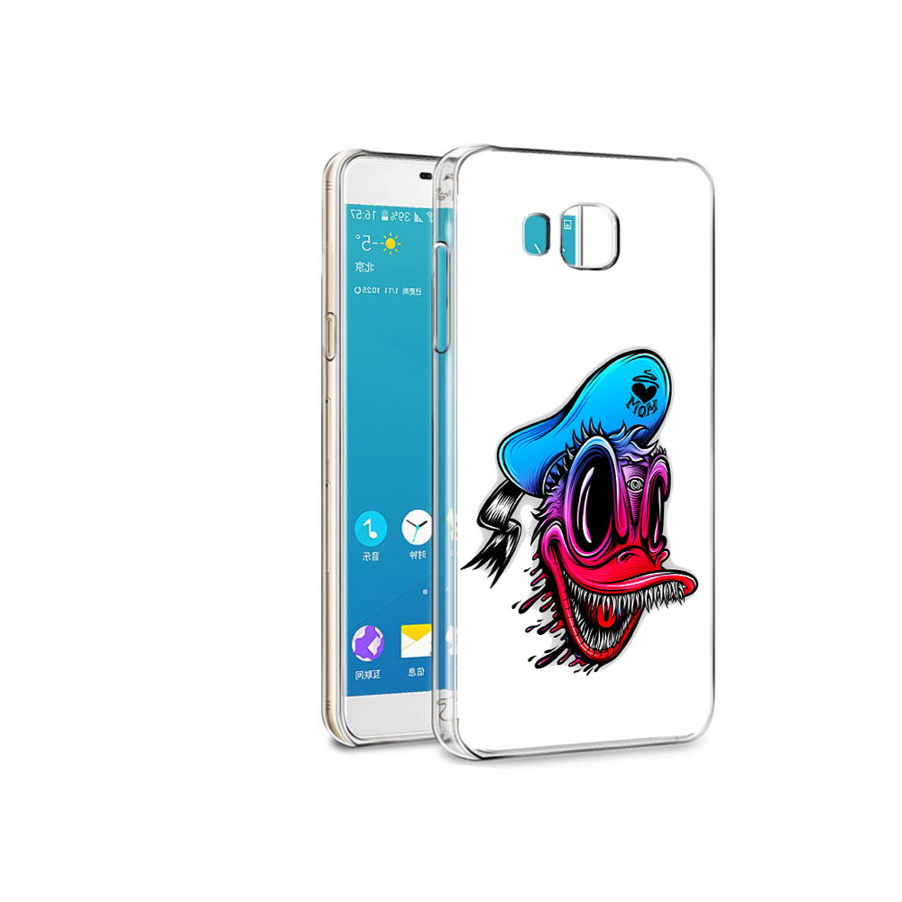 

Чехол MyPads Tocco для Samsung Galaxy C7 Pro Дональд (PT74619.550.71), Прозрачный, Tocco