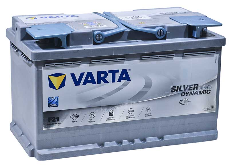 

Аккумулятор Varta Silver Dynamic AGM F21 80 А/ч 800 А обр. пол. Евро авто 580901