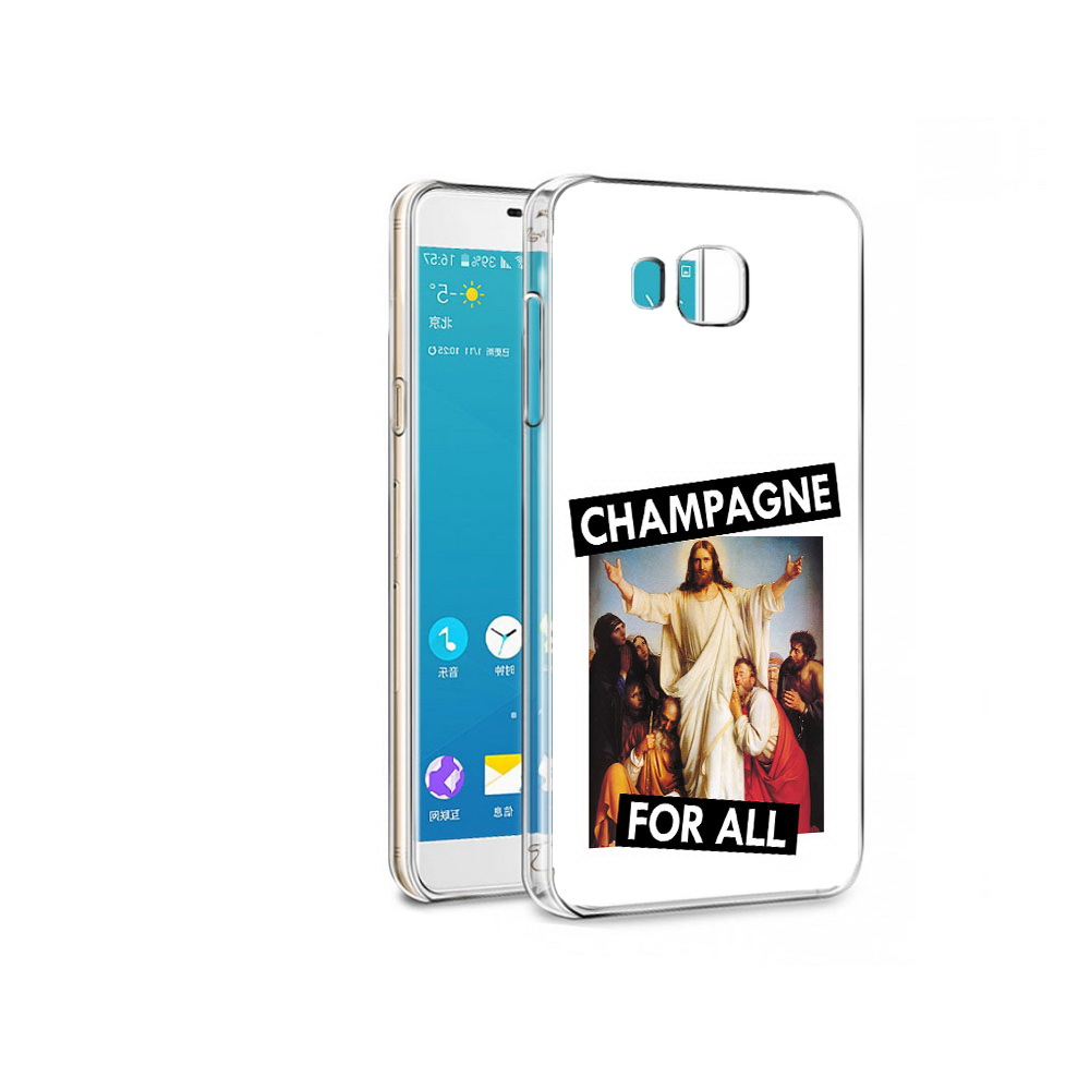 Чехол MyPads Tocco для Samsung Galaxy C7 Pro шампанское (PT74619.550.697)