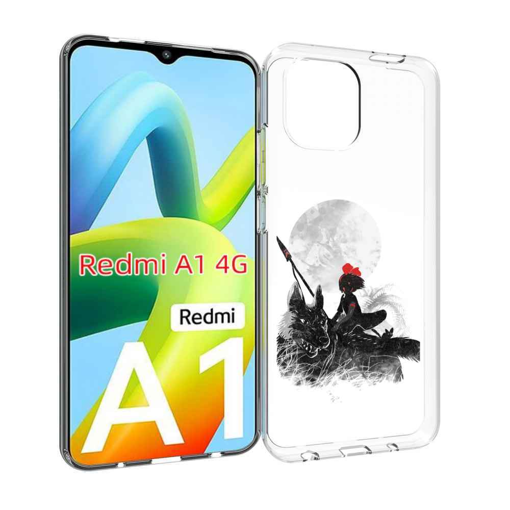 

Чехол Mypads Мононоке Для Xiaomi Redmi A1, Прозрачный, Tocco
