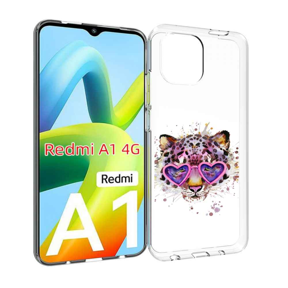 

Чехол Mypads Модный Леопард Для Xiaomi Redmi A1, Прозрачный, Tocco