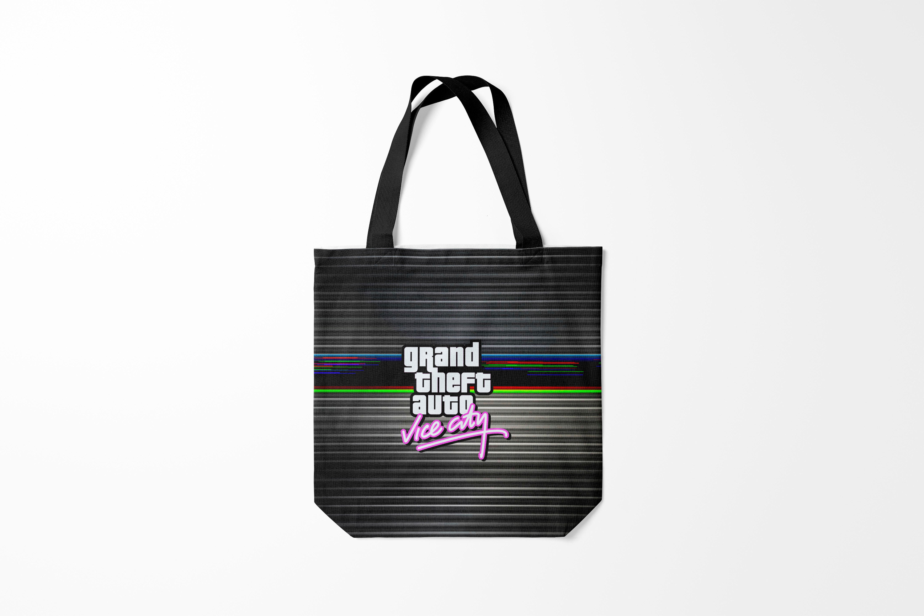 

Сумка шoппер унисекс Burnettie GTA VICE CITY, черный, GTA VICE CITY