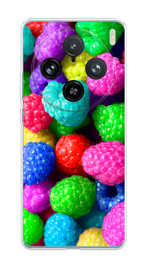 

Чехол на Vivo X100 Pro "Леденцовая малина", Фиолетовый;розовый;зеленый, 2611850-1