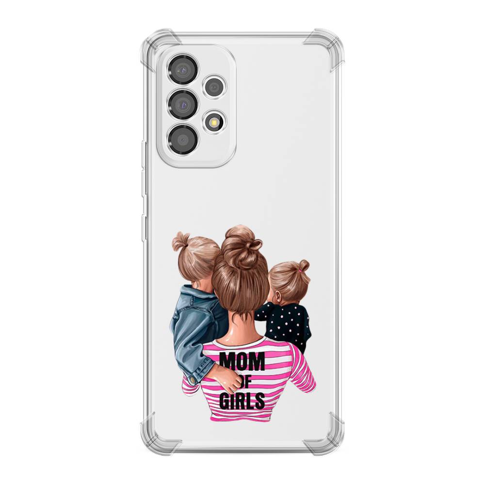 

Чехол Awog на Samsung Galaxy A53 "Mom of Girls", Синий;розовый;черный, 2104551-1
