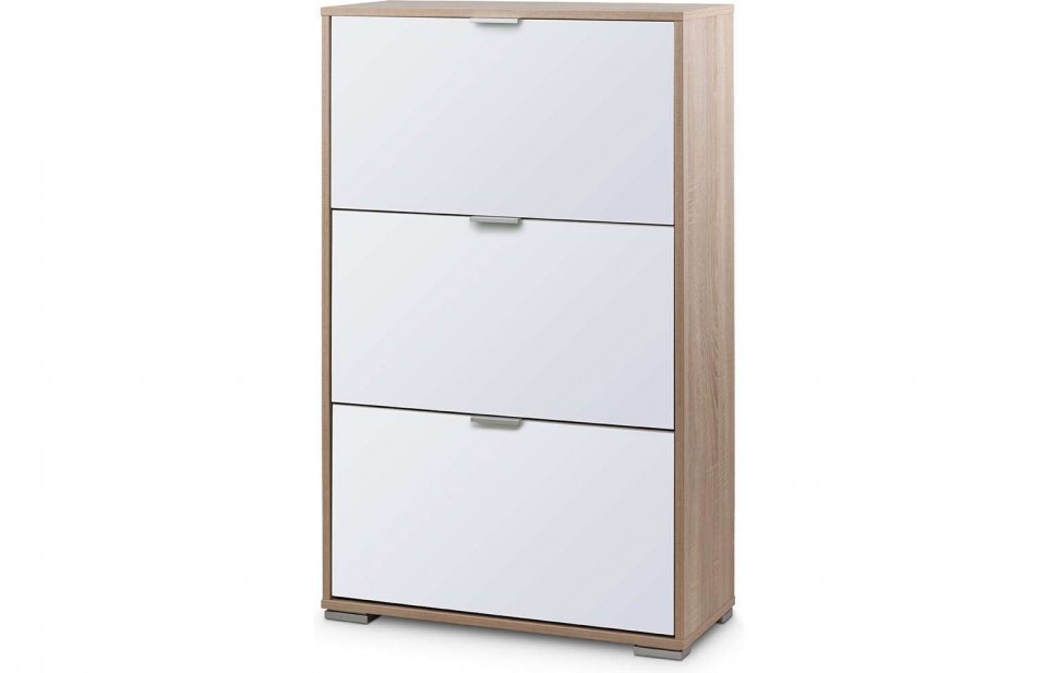 

Вентал Обувница Nova-3 МДФ дуб сонома/белый глянец, вентал-35876