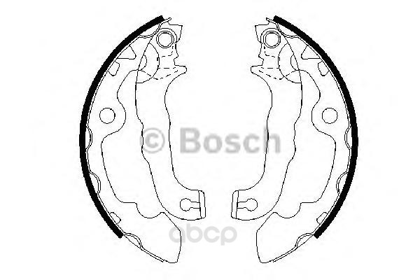 

Колодки тормозные барабанные задн FORD: FOCUS 98-04, FOCUS II 04-, FOCUS II Turnier 04-, F