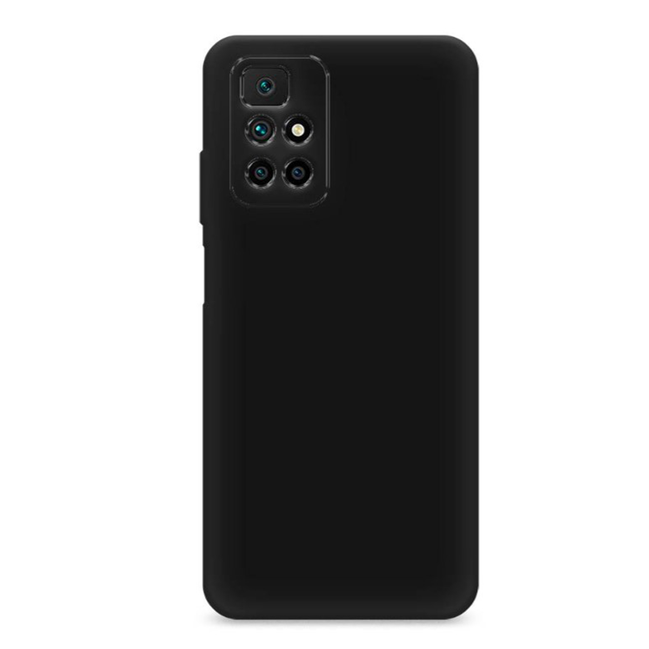 

Чехол силиконовый для Xiaomi Redmi 10/10 (2022)/ Note 11S (5G), с микрофиброй, X-Case, Черный