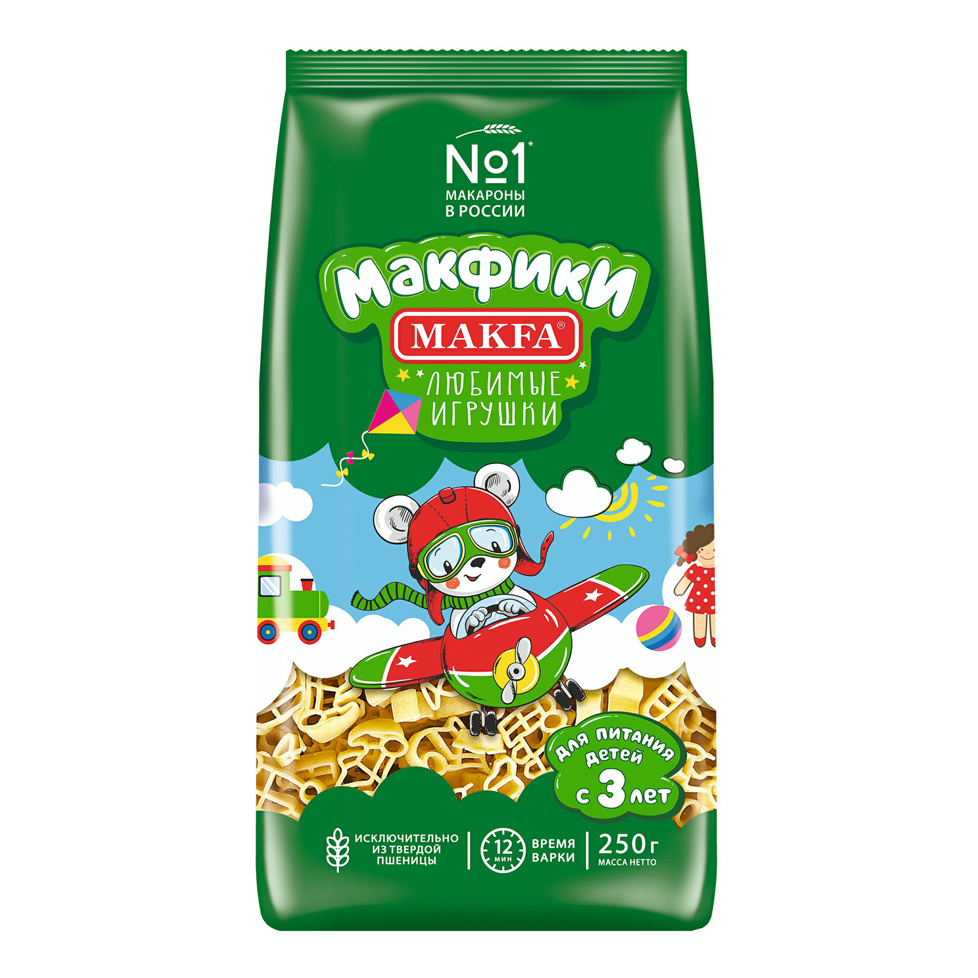 

Макаронные изделия Makfa Макфики фигурные 250 г