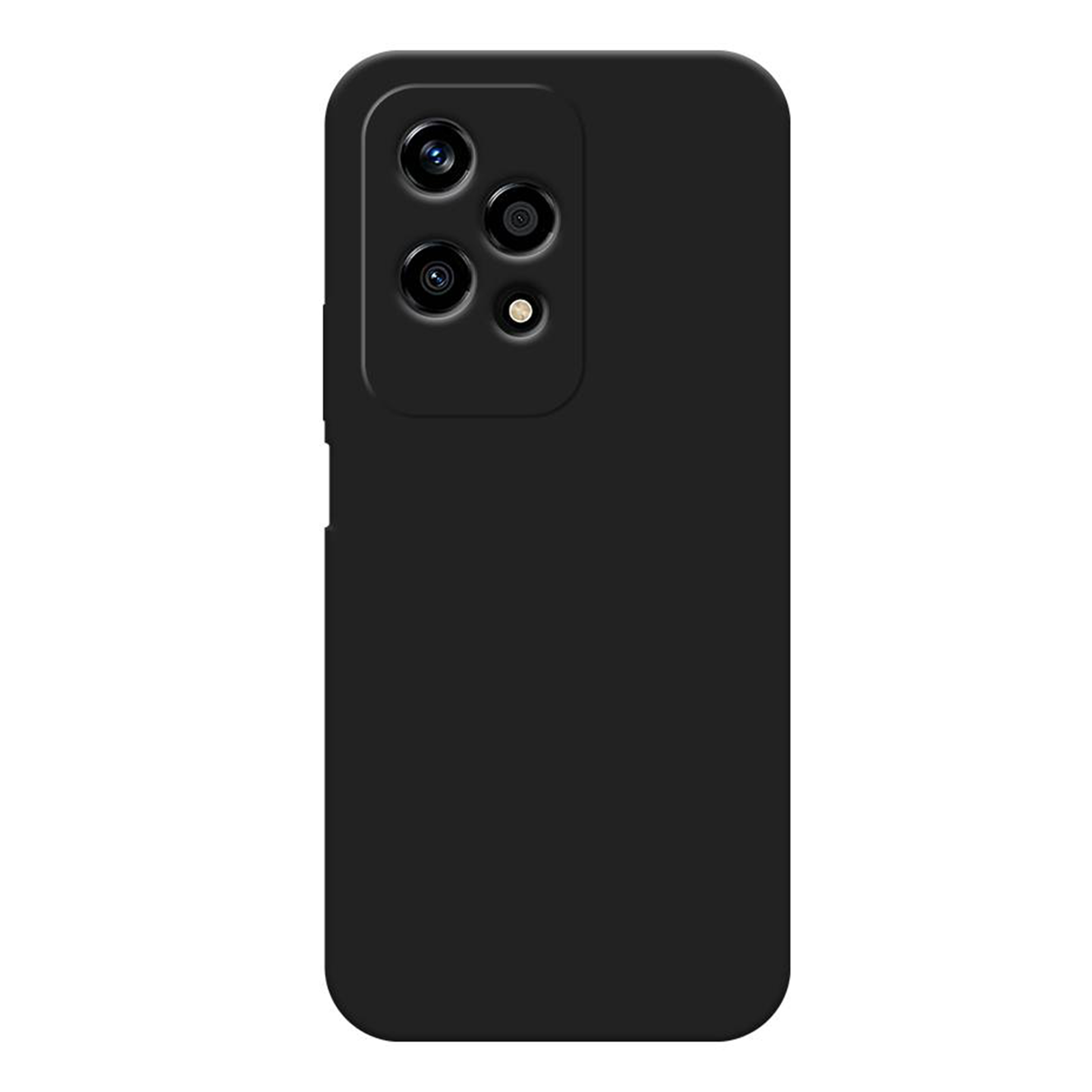 

Чехол силиконовый для Honor 200 Lite (5G), с микрофиброй внутри, с защитой камеры, X-Case, Черный