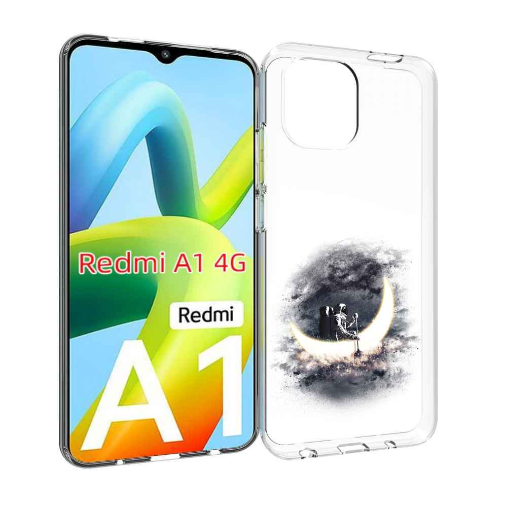 

Чехол Mypads Лунный Путешественник Для Xiaomi Redmi A1, Прозрачный, Tocco