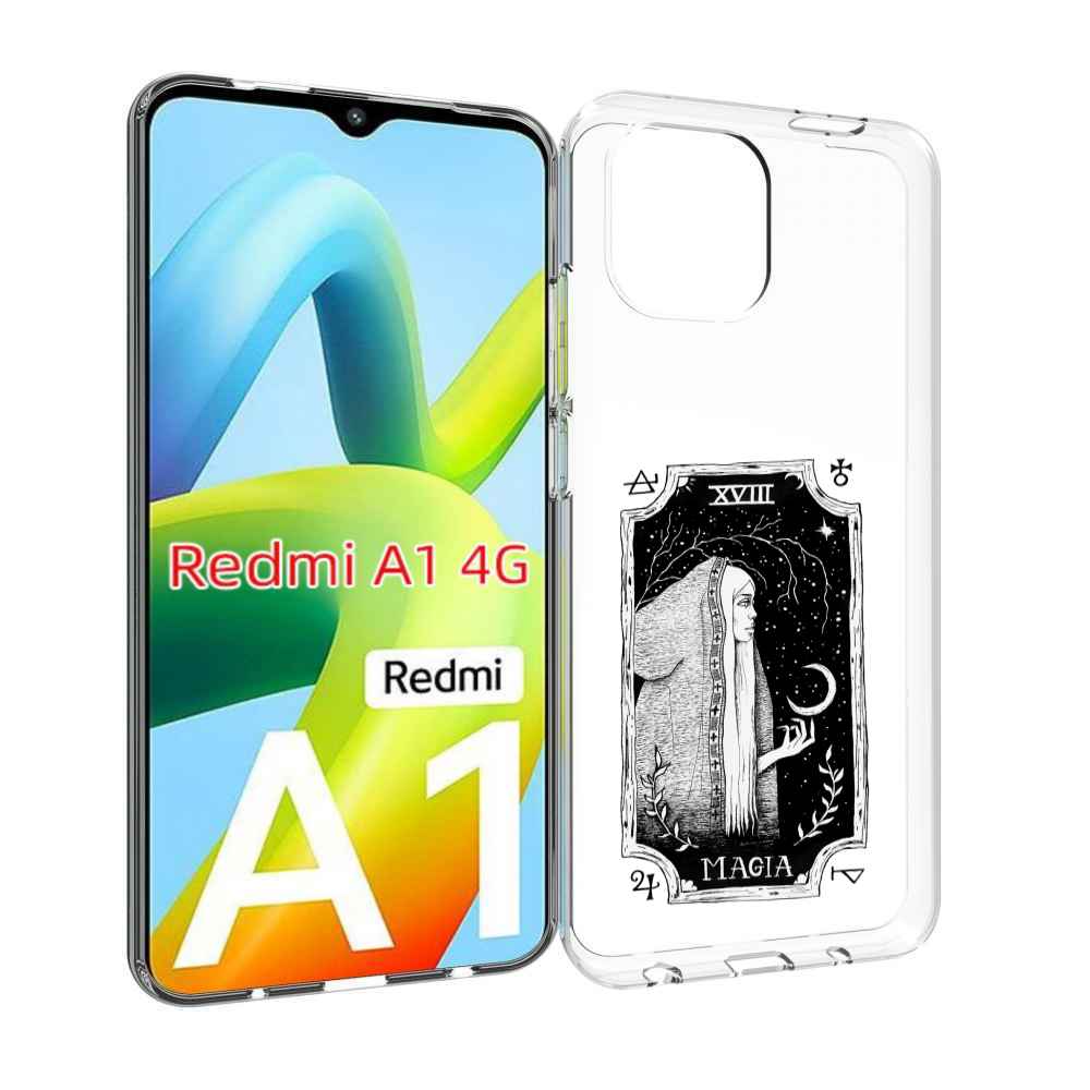 

Чехол Mypads Лунная Магия Для Xiaomi Redmi A1, Прозрачный, Tocco