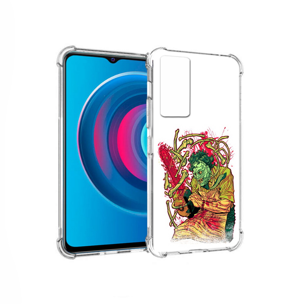 

Чехол MyPads Tocco для Vivo Y74s яркий мясник (PT224892.430.711), Прозрачный, Tocco